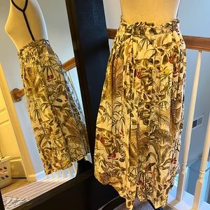 H&M | floral skirt